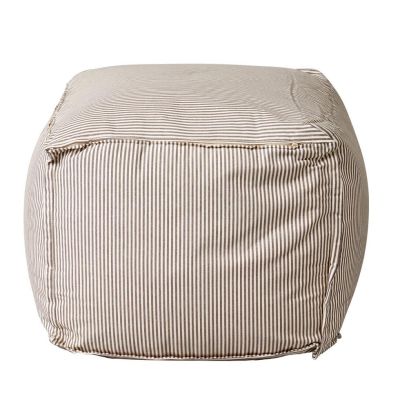 Image two of Zippy French Ticking Pouf